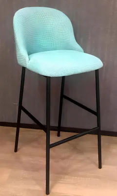 Produktbild von Design Lehn Stühle Polster Bar Hocker Club Hocker Lounge Wohn Möbel Stuhl Sessel