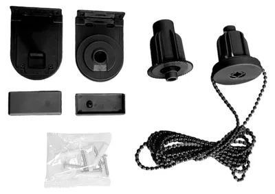 Imagen del producto de Omgoods - Kit con mecanismo para persianas enrollables - 43 mm -