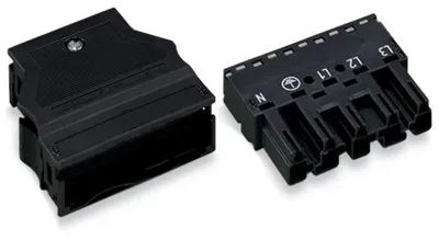 Produktbild von WAGO 770-115 Stecker schwarz