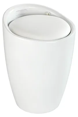 Immagine prodotto di WENKO sgabello bagno CANDY cesto lavanderia 20 L borsa raccoglitore sedile selezionatore scatola WC