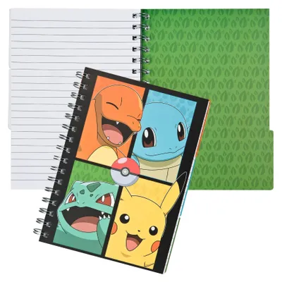 Productafbeelding van Notitieboek met 3 tabbladen, Pokémon-thema