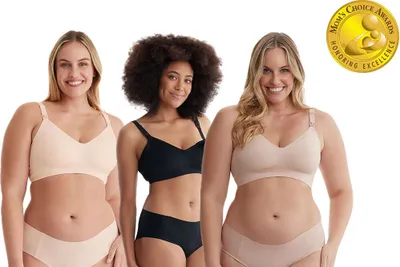 Produktbild von Momcozy Nahtloser Still-BH in verschiedenen Farben und Größen - Schwarz, XL Farbe: Schwarz Unigröße: XL