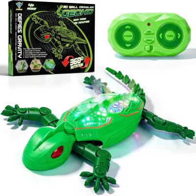 Produktbild von Ferngesteuerter Gecko Wandflitzer mit Wandkletterfunktion, 25 Min. Akkulaufzeit