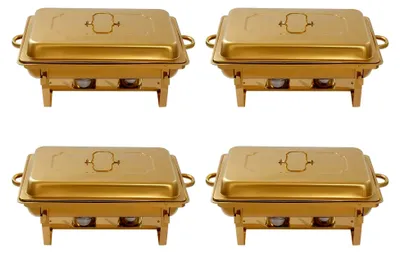 Produktbild von 4-teiliges 7,5L Chafing Dish Set für Buffet und Catering