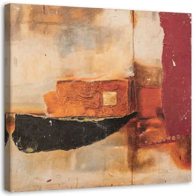 Produktbild von Bild auf Leinwand Moderne Abstraktion 40x40 cm VLIES Tapete Wandtapete Wandbilder Wanddekoration Design Wohnzimmer Schlafzimmer Flur Büro Küche
