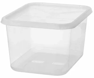 Image de smartstore 3062070 smartstore Aufbewahrungsbox BASIC M, 25 Liter, transparent