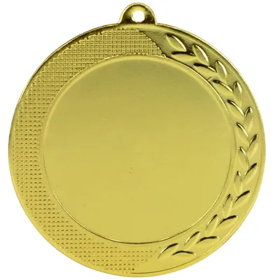 Produktbild von Goldmedaille Tryumf aus Stahl, 70 mm, mit Emblemfläche 50 mm, ohne Band und Emblem