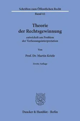 Immagine prodotto di Theorie der Rechtsgewinnung