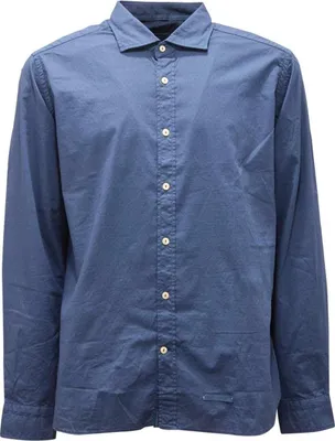 Productafbeelding van 3749AR herenoverhemd, TINTORIA MATTEI, blauw