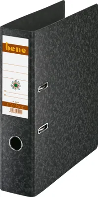 Obrázek produktu pro bene 91300 Bene Hartp.Ordner 80mm schwarz