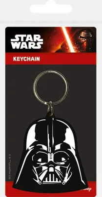 Produktbild von Pyramid International Star Wars Gummi-Schlüsselanhänger Darth Vader 6 cm RK38341