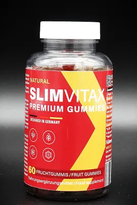 Produktbild von Slimvitax Premium 60 Frucht Gummies das Original