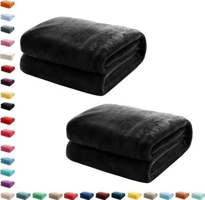 Produktbild von Kuscheldecke Flauschige extra weich & warm Wohndecke Flanell Fleecedecke , Falten beständig/Anti-verfärben als Sofadecke oder Bettüberwurf, Größe:150 cm x 200 cm, Farbe:Vanille Gelb