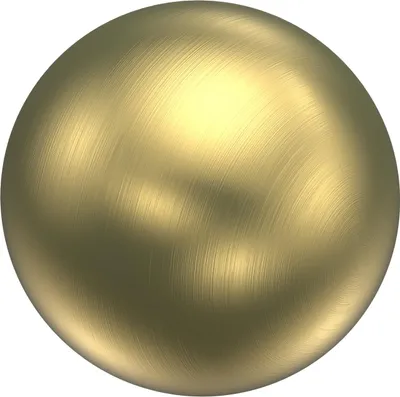 Produktbild von Interdeco Endstücke / Zierabschlüsse für Gardinenstangen mit 20 mm Ø Messing-Optik, Typ Luino (Kugel), Pack. 2 Stück