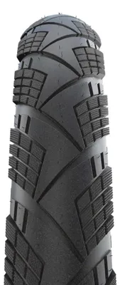 Image de Schwalbe 50-622 Marathon EFFICIENCY, protection RaceGuard, pneu à fil, compatible vélo électrique (E-50), gomme Addix Green