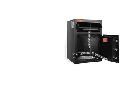 Produktbild von Depositschrank, elektronisches Codeschloss, Einwurfschlitz, 2,5 Kubikmeter