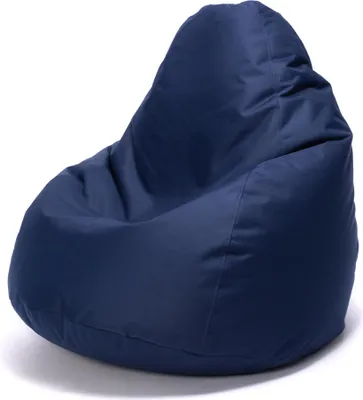 Produktbild von Ecopuf Fuzzy, Sitzsack, Sessel Kinder Erwachsene, Pouf, Bean Bag Gaming, 80x110, Blau Nc8