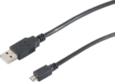 Produktbild von FAST Lade-Kabel USB-A-St./USB-B MICRO St. 2.0 5m
