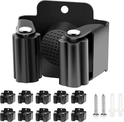 Produktbild von Famanu Besenhalter Wand - Werkzeughalter mit 10 Stück