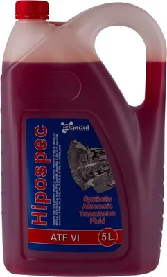 Produktbild von SPECOL Hipospec ATF VI ATF VI Automatikgetriebeöl Rot 5L 100945 für VW Golf VII Schrägheck (5G1, BQ1, BE1, BE2) GOLF VI (5K1) Polo Schrägheck für AUDI