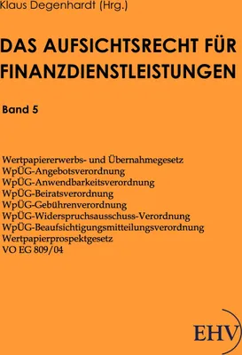 Produktbild von Aufsichtsrecht für Finanzdienstleistungen