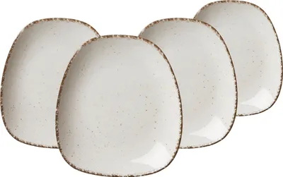 Produktbild von Ritzenhoff & Breker Casa Dessertteller 22,5 x 20 cm 4er Set beige