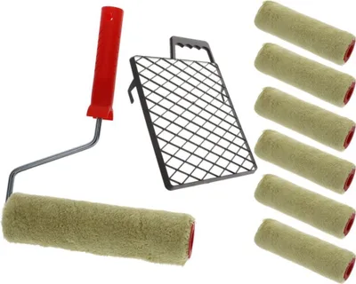 Produktbild von Farbrolle Polyacryl 11mm 25 cm Maler Streich Rolle Dispersion Latex Farbe Lack