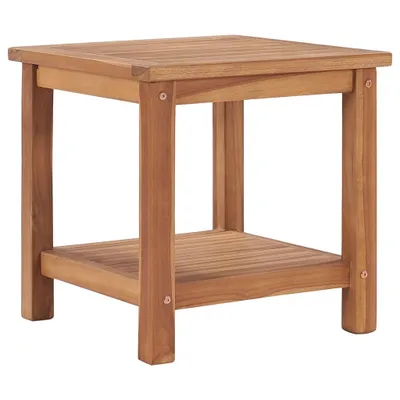 Image de Table basse 45x45x45 cm teck massif