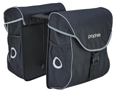 Zdjęcie produktu dla Wodoodporna podwójna torba rowerowa o pojemności 40L