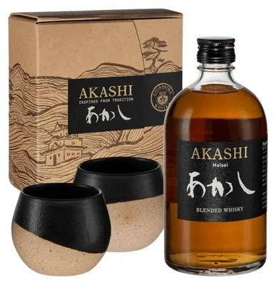 Produktbild von Akashi Meisei - Japanese Blended Whisky - Geschenkset