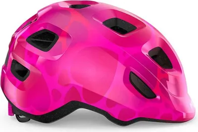 Produktbild von Kinder Helm Hooray, pink Herzen
