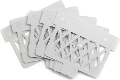 Produktbild von Trennwand für KB 3 VE=5 Stück lichtgrau