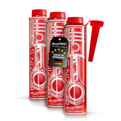 Produktbild von Benzin Additiv EUROSOL 3x 400ml Sparpack | Motorreiniger Benzin | Vergaserreiniger | Einspritzdüsen-Reiniger | Benzin Systemreiniger |  Germany