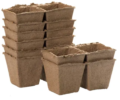 Produktbild von Windhager Anzuchttöpfe 12 x 6 cm, 24 Stück
