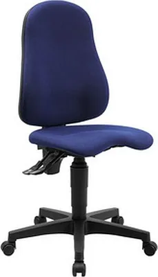 Produktbild von Topstar Bürodrehstuhl "Ortho Point" blau