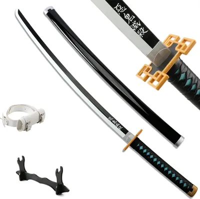 Zdjęcie produktu dla Katana z anime, 104 cm długości, lekkie bambusowe ostrze, Muichirou