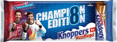 Produktbild von Knoppers NussRiegel Champion Edition 8x40g