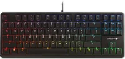 Produktbild von Cherry G80-3000N RGB TKL - Tastatur - Hintergrundbeleuchtung