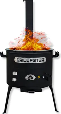 Produktbild von Utschak Asamat mit Abzugsrohr Ø40 cm Feuerofen für Kazan 10-12 Liter Uchag