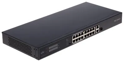 Zdjęcie produktu dla Switch POE Uniview NSW2020-16T1GT1GC-POE-IN, 16-portowy SFP