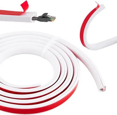 Obrázok produktu pre Ochrana káblov – samolepiaca – dĺžka 2 m – ochranná páska na káble