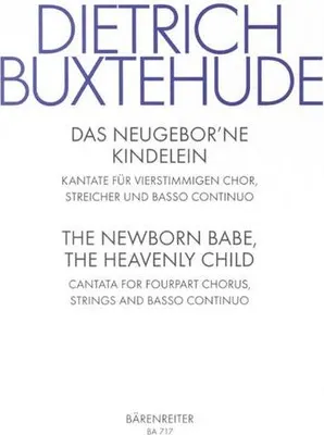 Produktbild von Das neugeborene Kindelein BuxWV 134, Chorpartitur