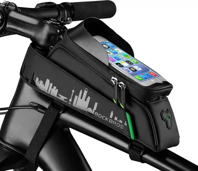 Produktbild von Rockbros Handytasche für 6" Rahmentasche Fahrradtasche Wasserdicht