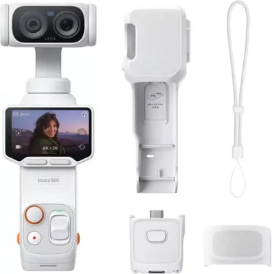 Imagen del producto de Cámara Insta360 Luna Ultra Blanca - Pack estándar