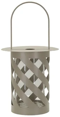 Obrázek produktu pro Lampa Twist 23 x 43 x 23 cm kov sklo šedá