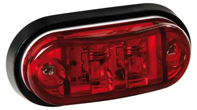 Image de Feu de gabarit avec 2 LED, 24 V - rouge