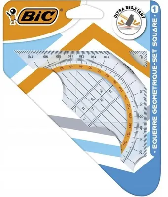 Image de Ekierka BIC Set Square Blister 1szt