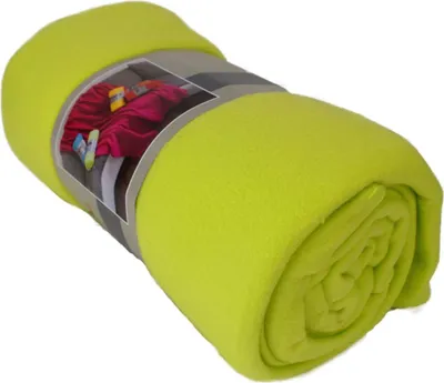Produktbild von Decke Fleecedecke 130x170cm Polarfleece 14 versch. Unifarben Wohndecke