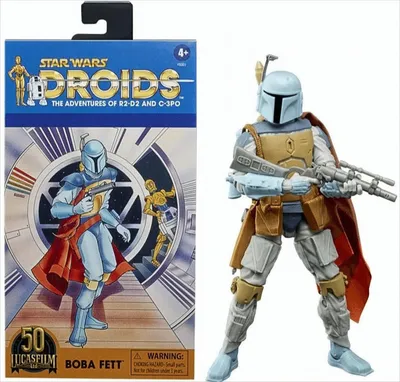 Produktbild von Hasbro Star Wars: Droids Black Series Actionfigur 2021 Boba Fett 15 cm HASF5301