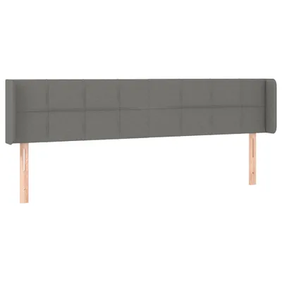 Zdjęcie produktu dla VidaXL 3118783, Ciemny Szary, Poliester, Drewno, 1830 mm, 78 cm, 88 cm, 160 mm